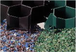 Sortenreines HDPE-Recyclingmaterial