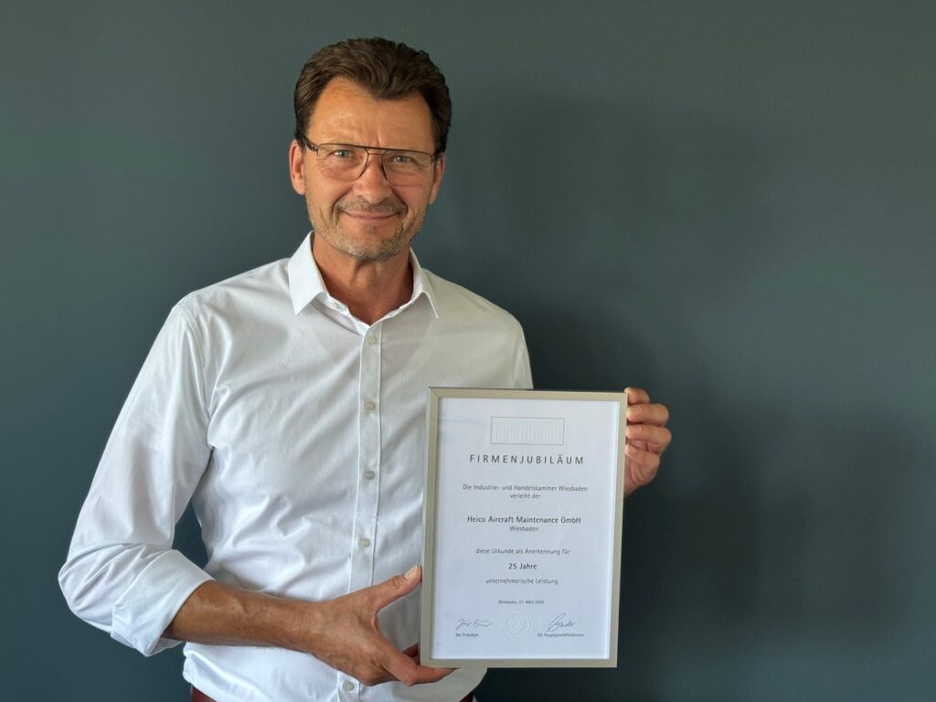 25 Jahre HEICO Aircraft Maintenance