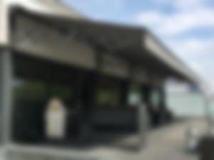 Scherenarmmarkise für Gewerbe