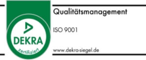 DEKRA-Zertifikat ISO 9001:2015
