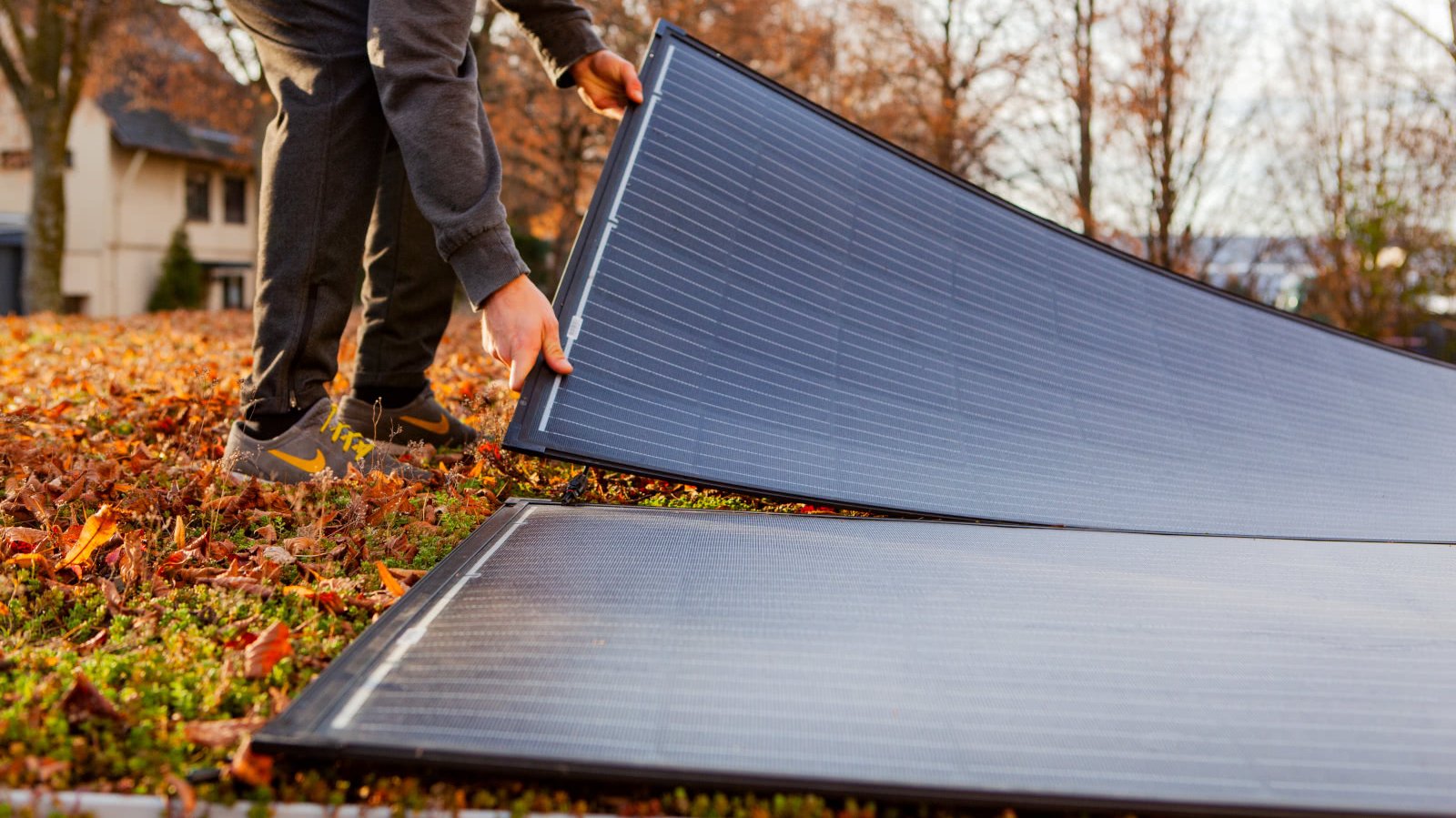 SELVsolar-Module auf dem Dach ausrichten