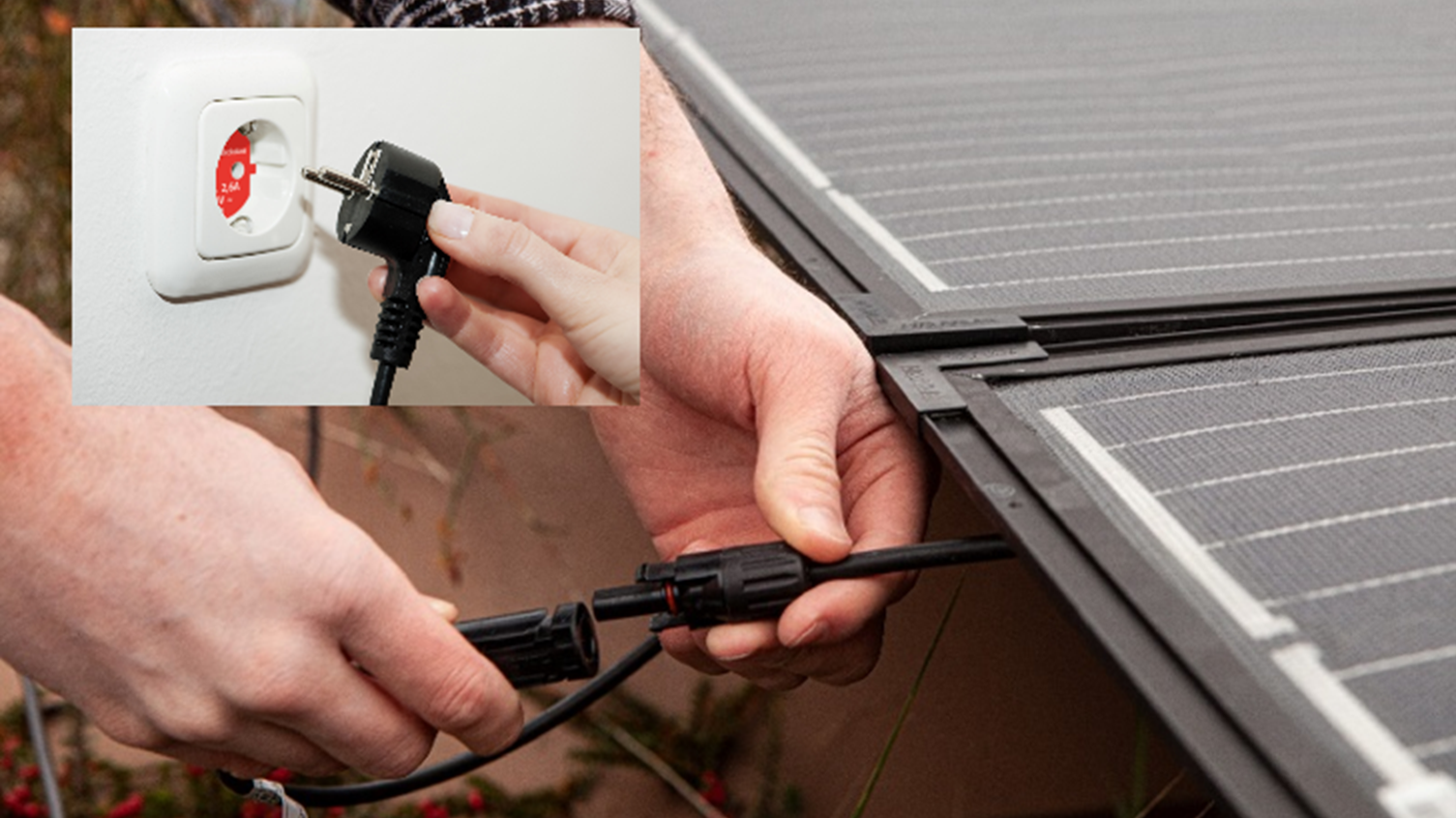 Einfache Installation der Plug-In-Anlage