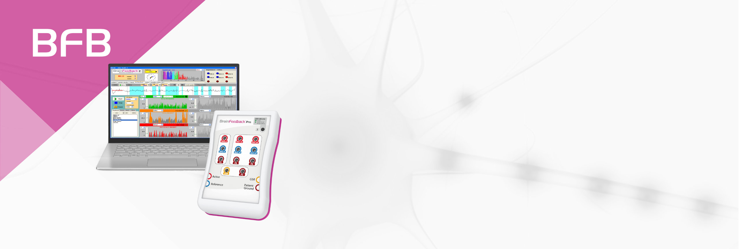 BrainFeedback BFB – Neurofeedback-System