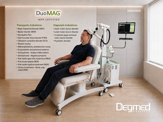EU-MDR-Zertifizierung der DuoMAG-TMS-Reihe mit neuen klinischen Indikationen