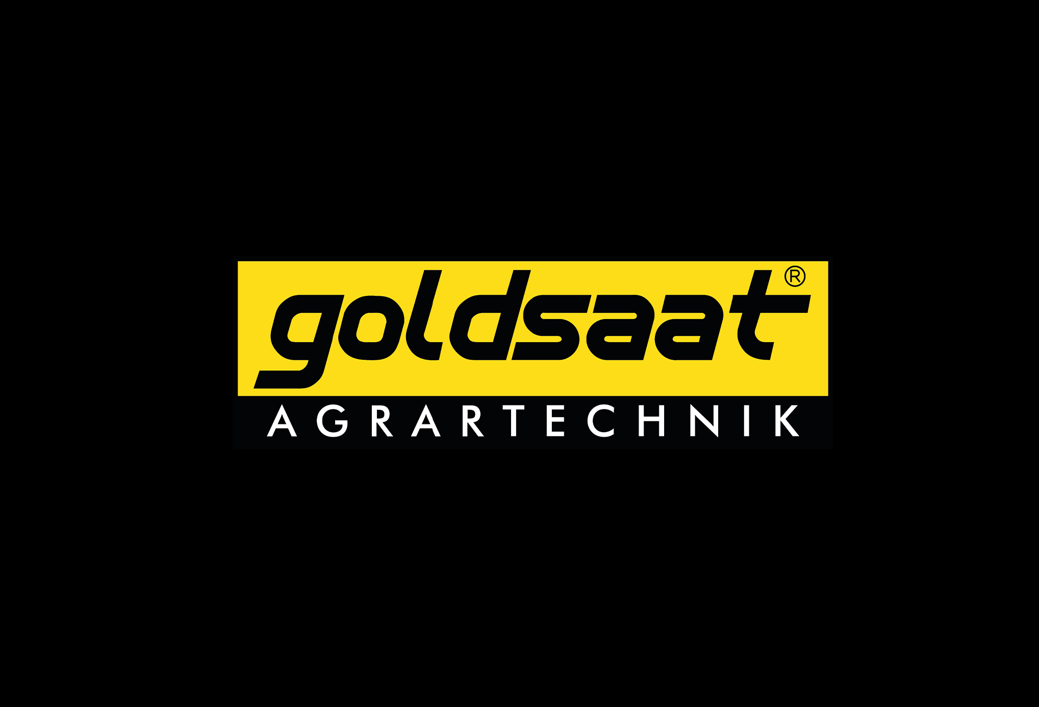 Logo with lettering goldsaat AGRARTECHNIK