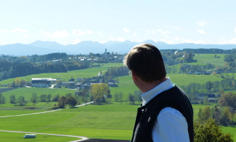 Florian Lechner im Voralpenland