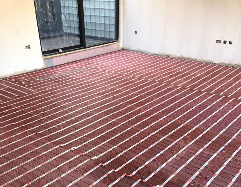 Elektrisches Fußbodenheizungssystem