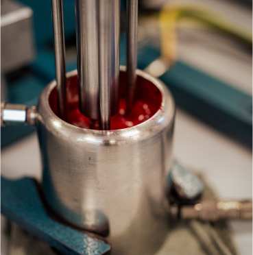 Laboratory device for printing ink analysis