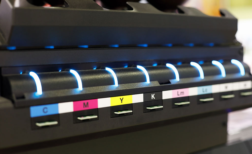Digitale UV/LED-Tinten