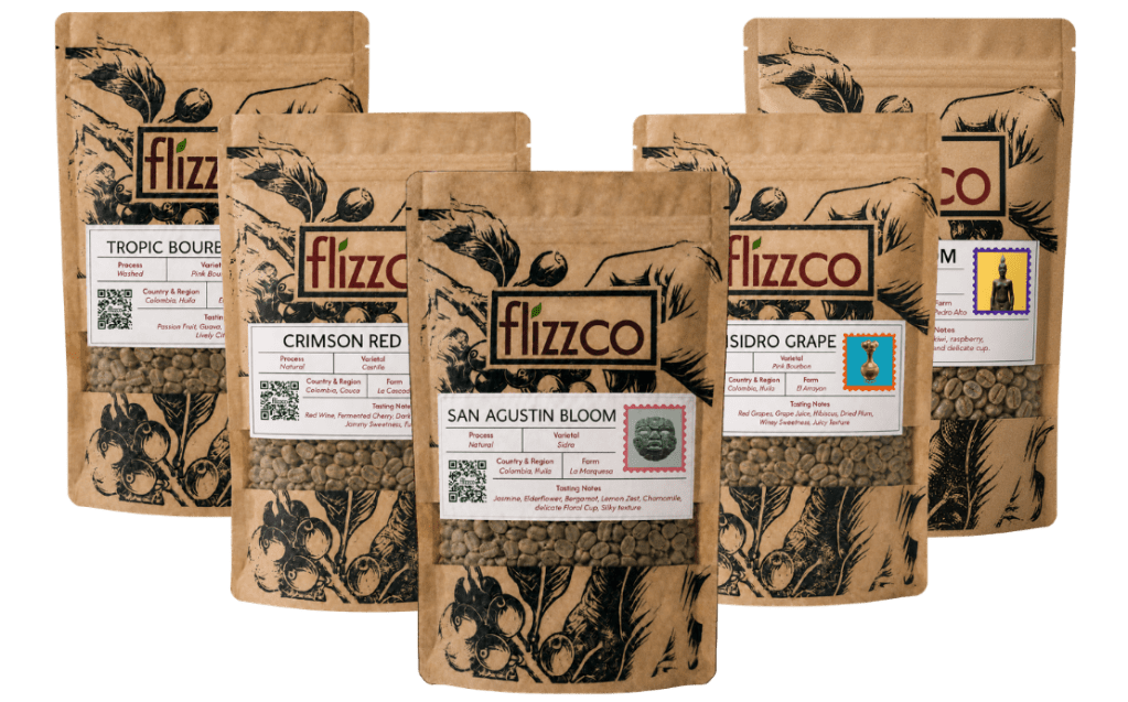 Fruity Discovery Box (5 kg Rohkaffee)