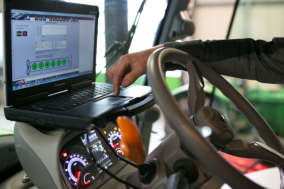 Reparatur in der Werkstatt