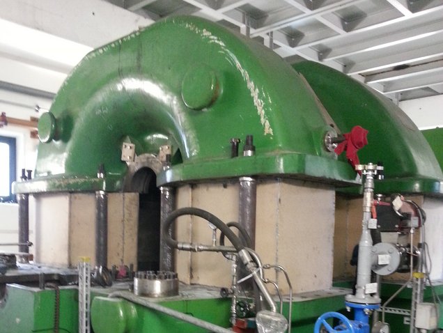 Turbine lining for blast furnace gas, SÄKATONIT Extra AR