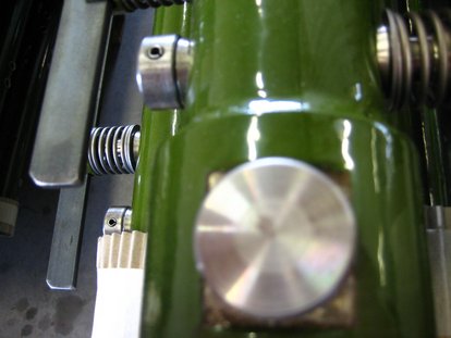 Scraped surface cooler shaft with Si 14 E coating