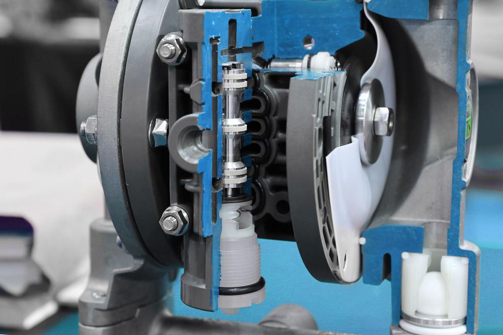 Air-operated diaphragm pump