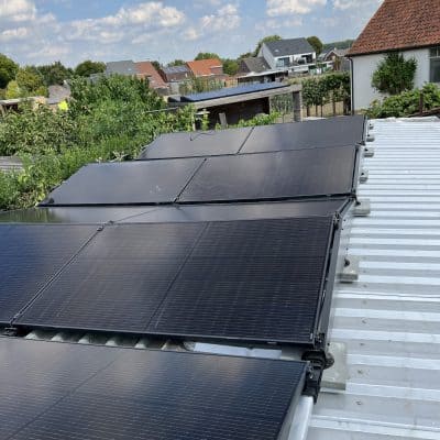 Installierte Lüftungsanlage