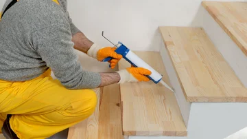 Treppenrenovierung mit Holzstufen