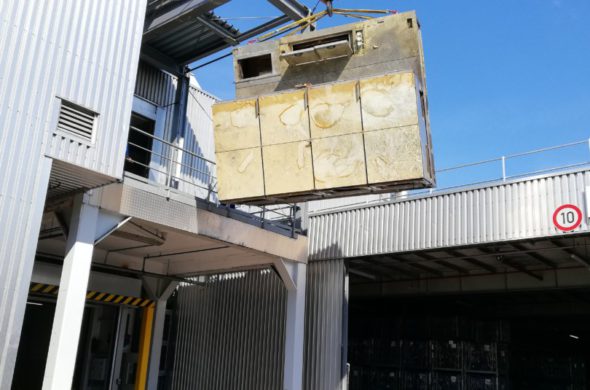 Krantechnik im Einsatz