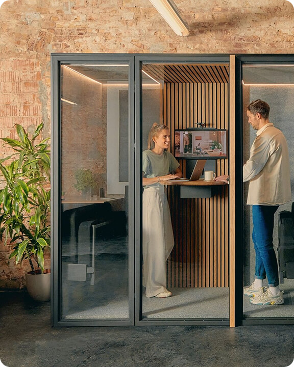 Telefon- und Besprechungsbox (HUUS)