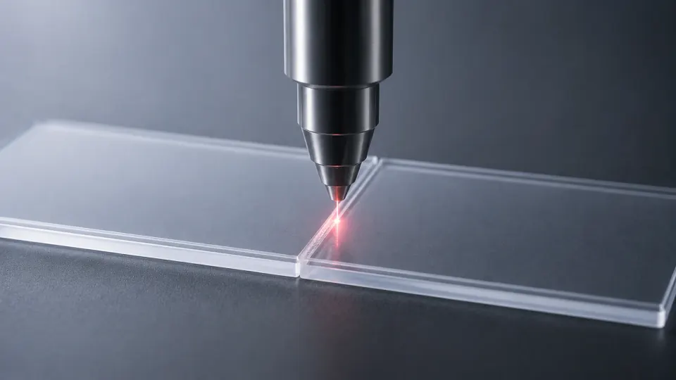 Laserfügen transparenter Polymerschichten