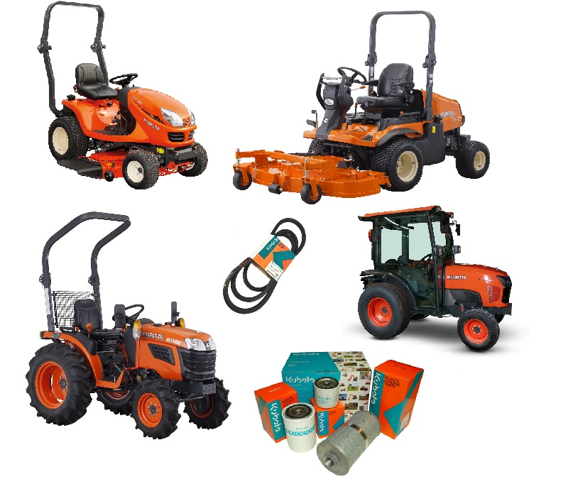 KUBOTA Diesel-Kompakt- und Rasentraktoren