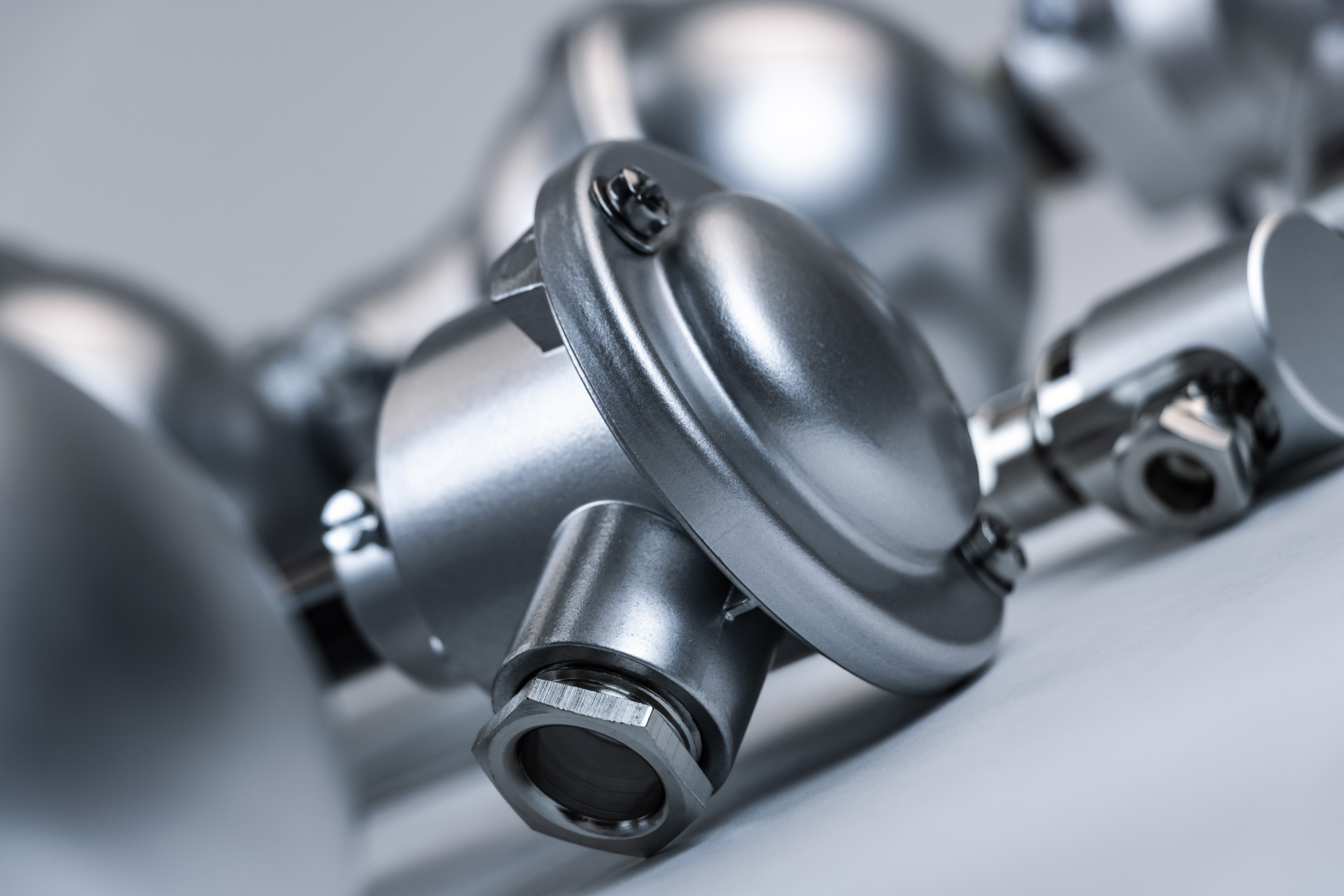 Winkelthermoelement für Salz- und Metallschmelzen