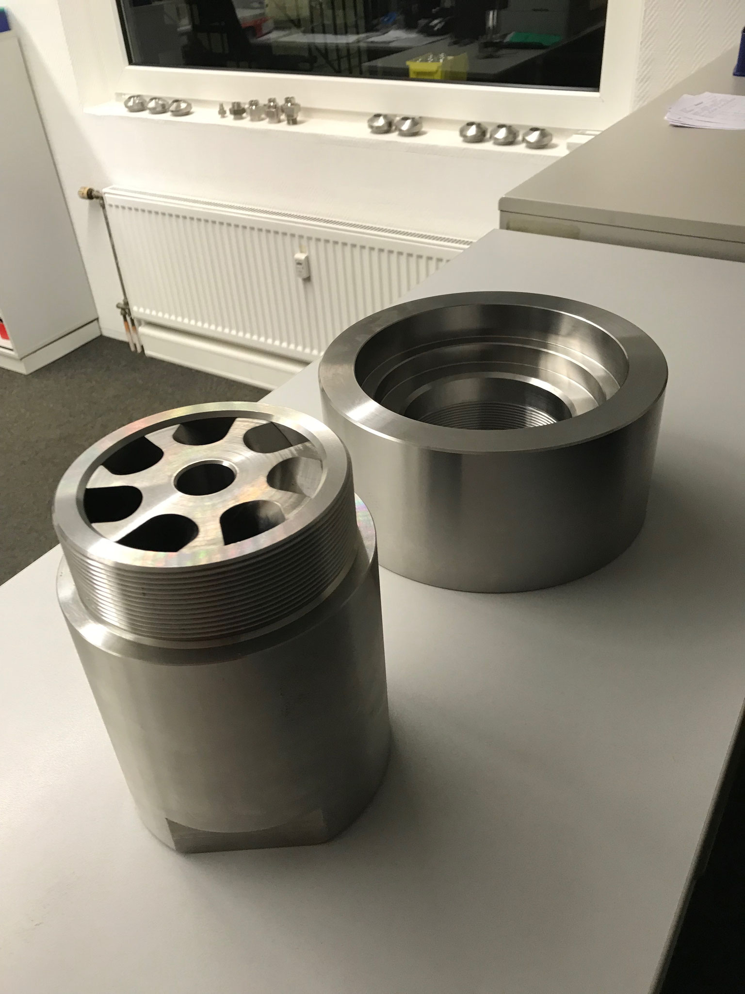 Produktionshalle am Standort Düsseldorf