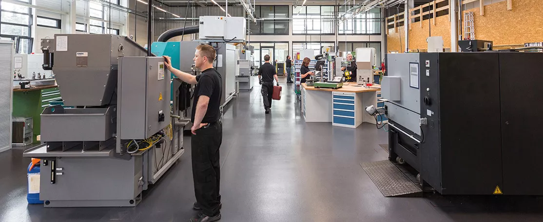 Moderne Fertigungstechnik