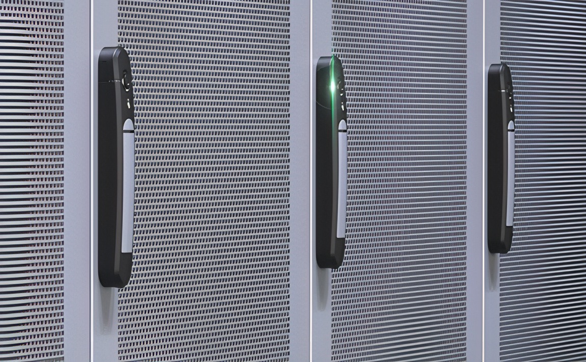 Elektromechanische Verriegelung für Rechenzentren und Server Racks