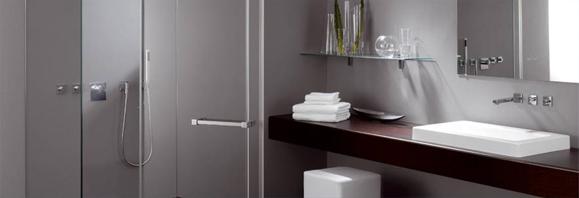 Glass shower enclosures