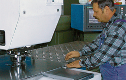 Sheet metal punching