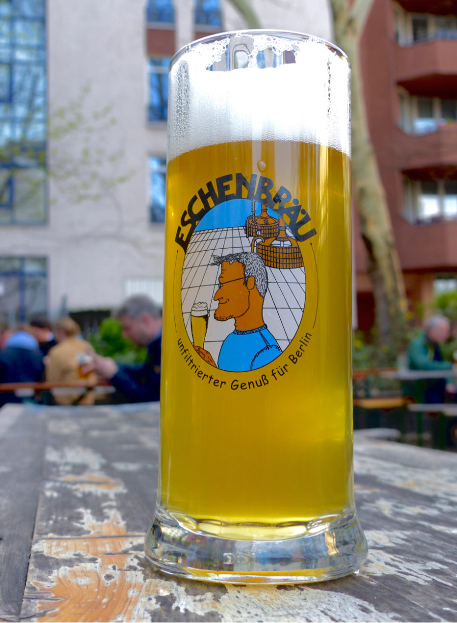 Pils direkt aus dem Tank gezapft