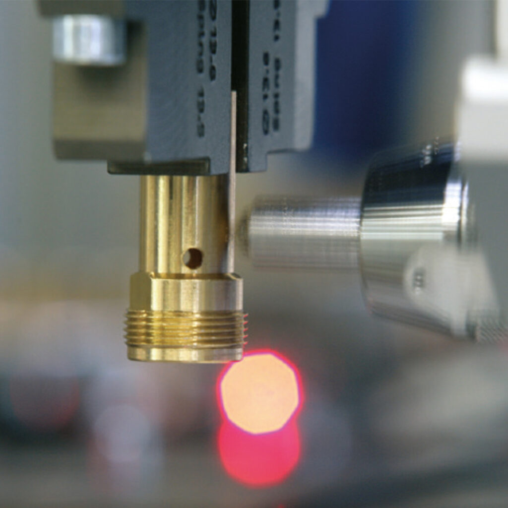 Scribe marking (scribe engraving) by marking machine