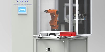Automated robot cell