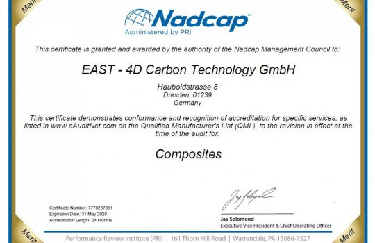 NADCAP Audit März 2026 – Merit Status bestätigt