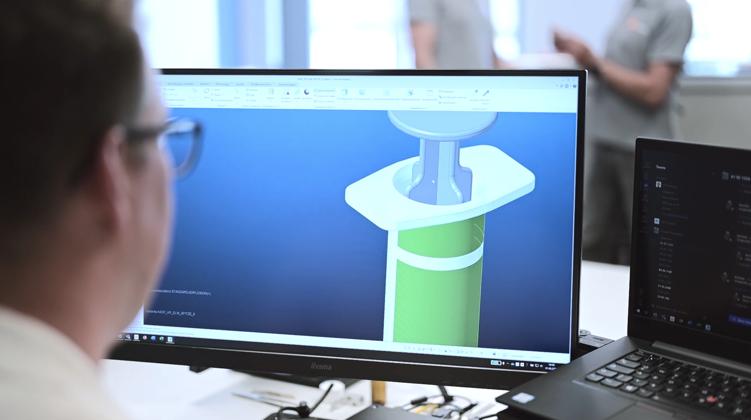 3D-Modellierung in der Entwicklungsabteilung