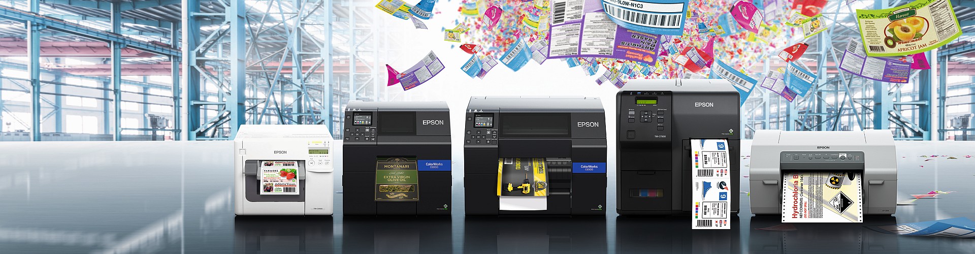 Farbetikettendrucker Epson ColorWorks