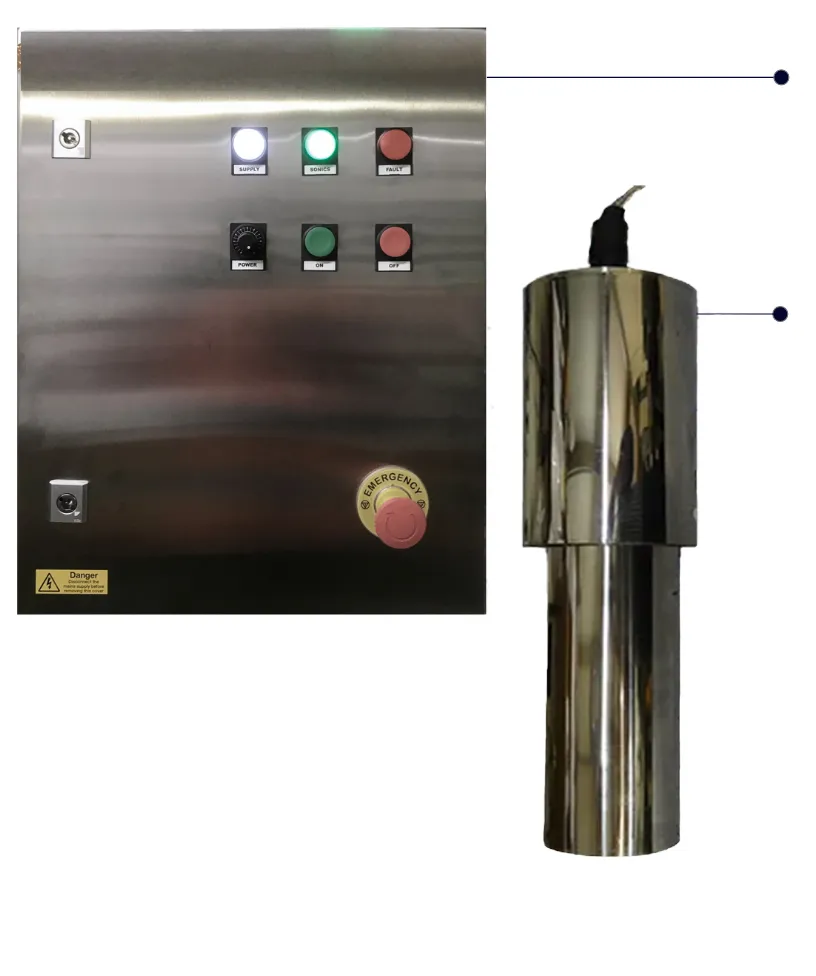 Komponenten des Ultraschall-Systems