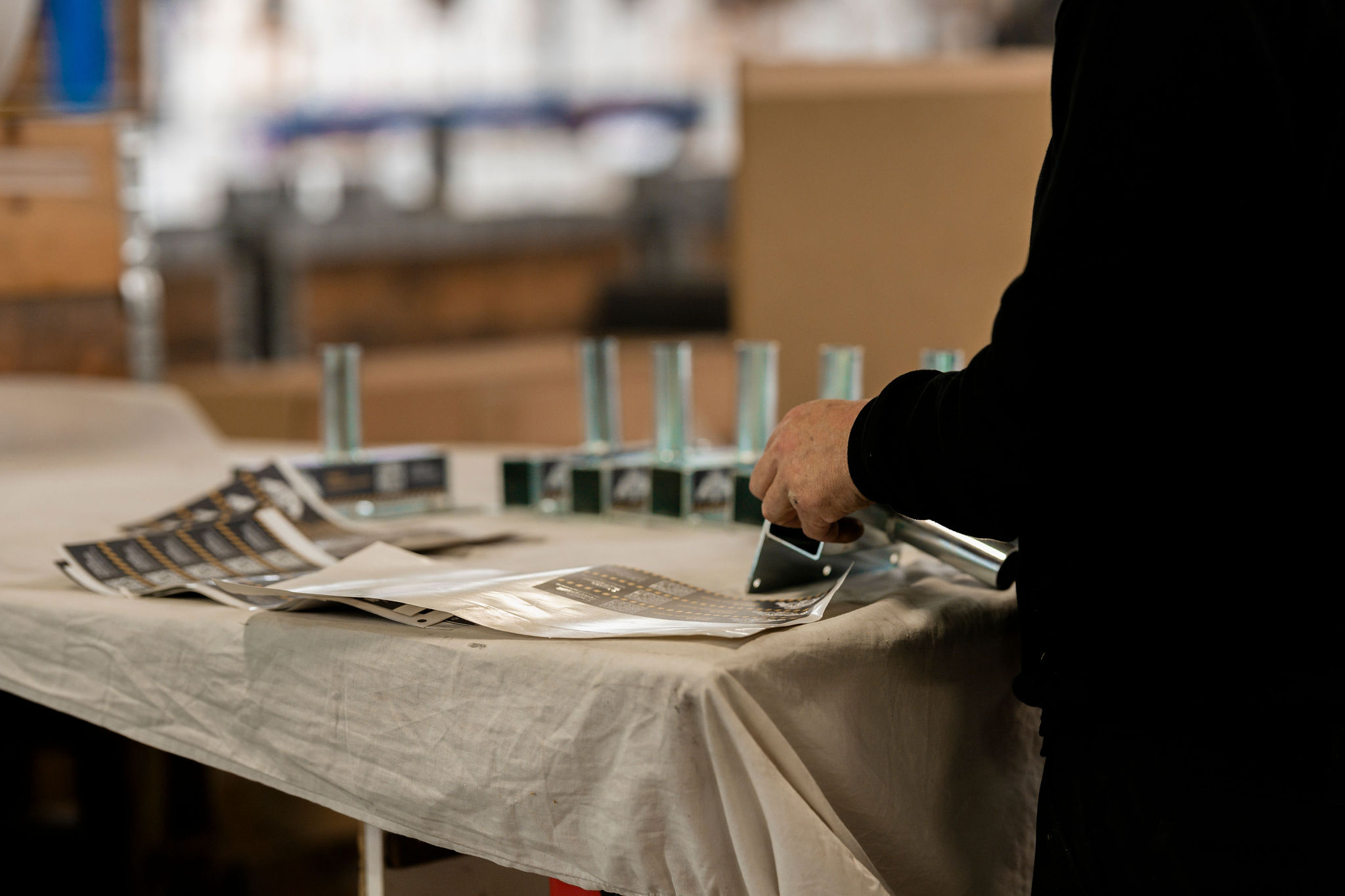 Produktion Metalldraht
