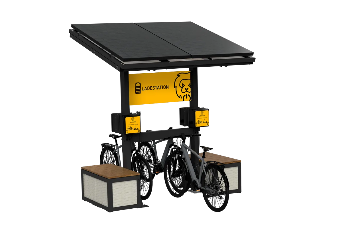 Autonomous solar complete systems (LiON Rack/Tree)