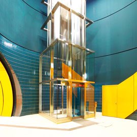 Marienplatz Aufzugsverglasung