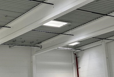 Effiziente Beleuchtungsanlagen, Brillux Lüneburg