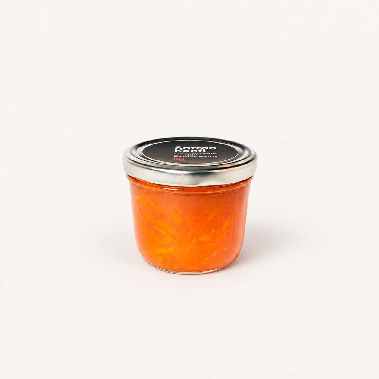Safrankonfitüre mit Apfel & Passionsfrucht