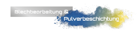 Pulverbeschichtetes Blechteil