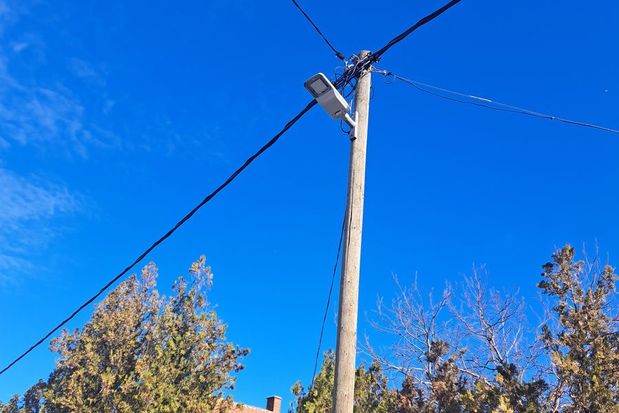 LED-Beleuchtungsmast Kertészsziget