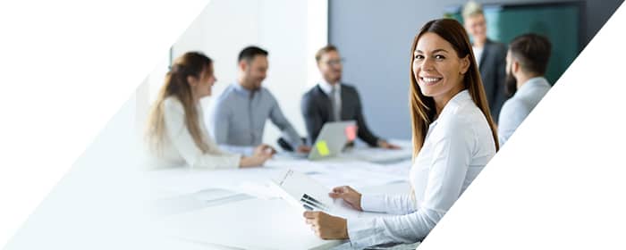 Projektbesprechung im Büro in Legnica