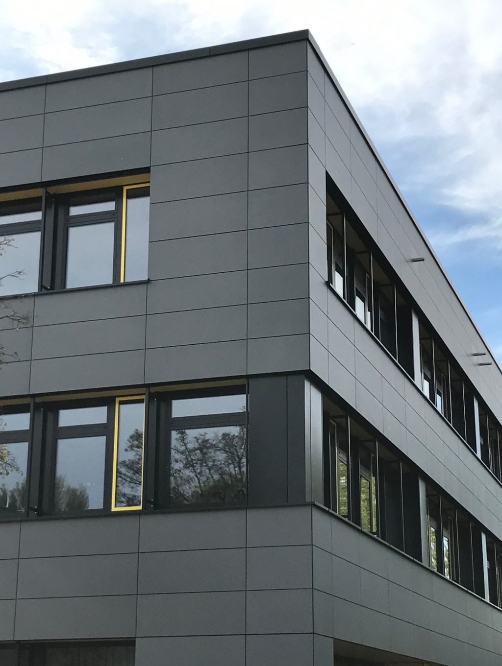Fassadenbauprojekt