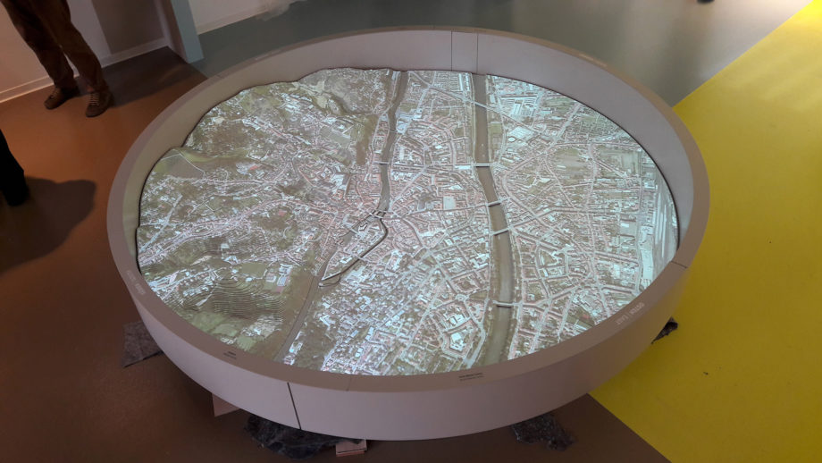 Modell für Dauerausstellung Welterbehaus Bamberg