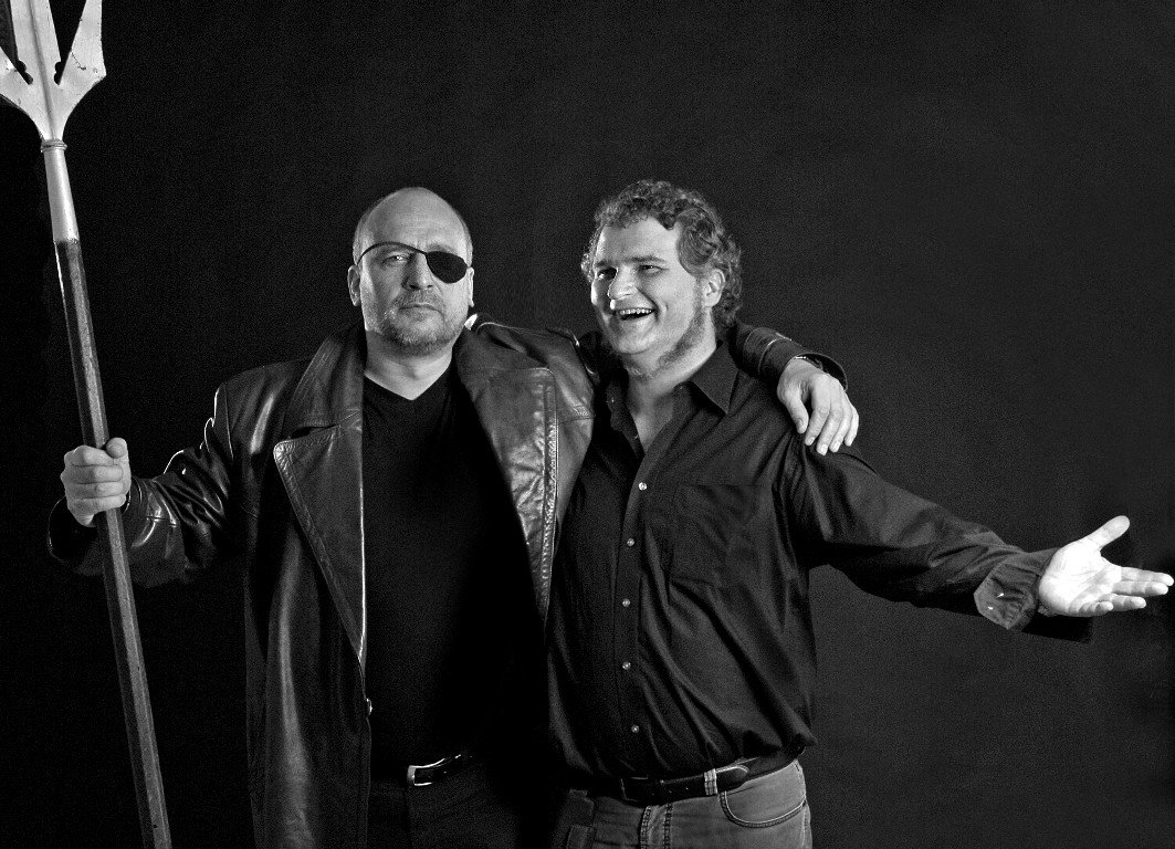 Falk Struckmann und Peter Zirker mit der neuen Lautsprecher-Generation