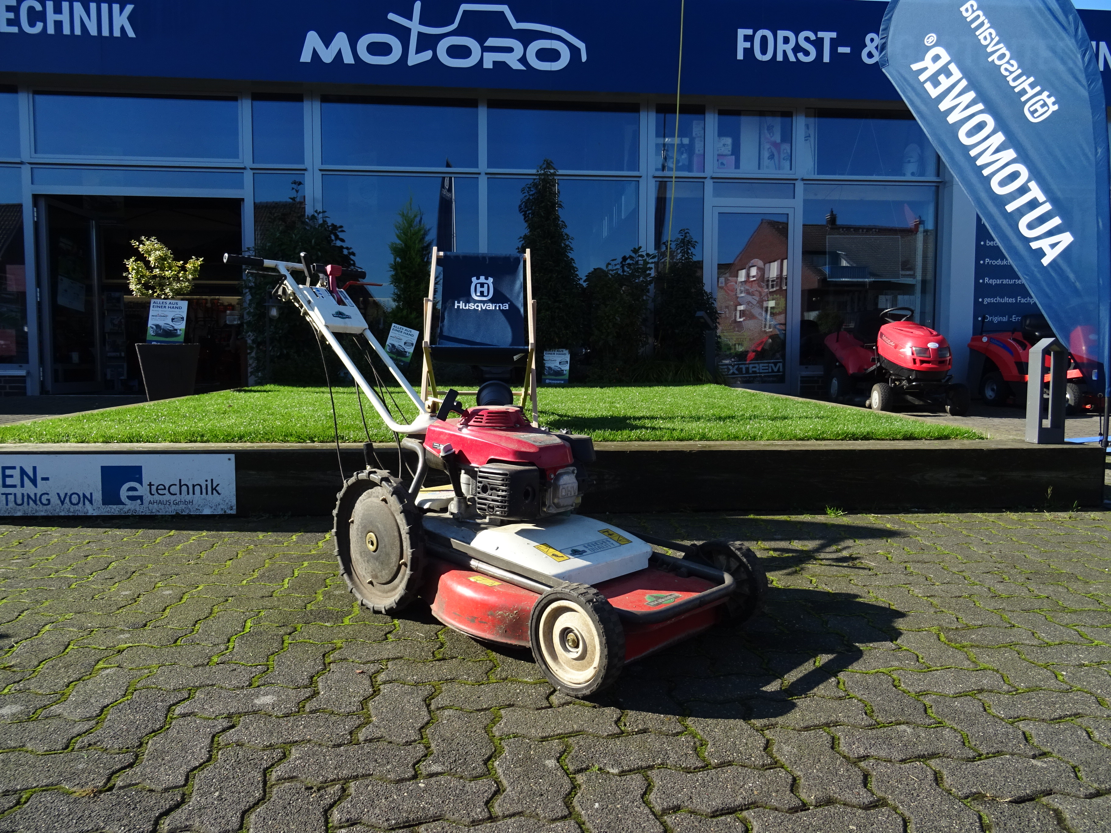 Tall-grass mower
