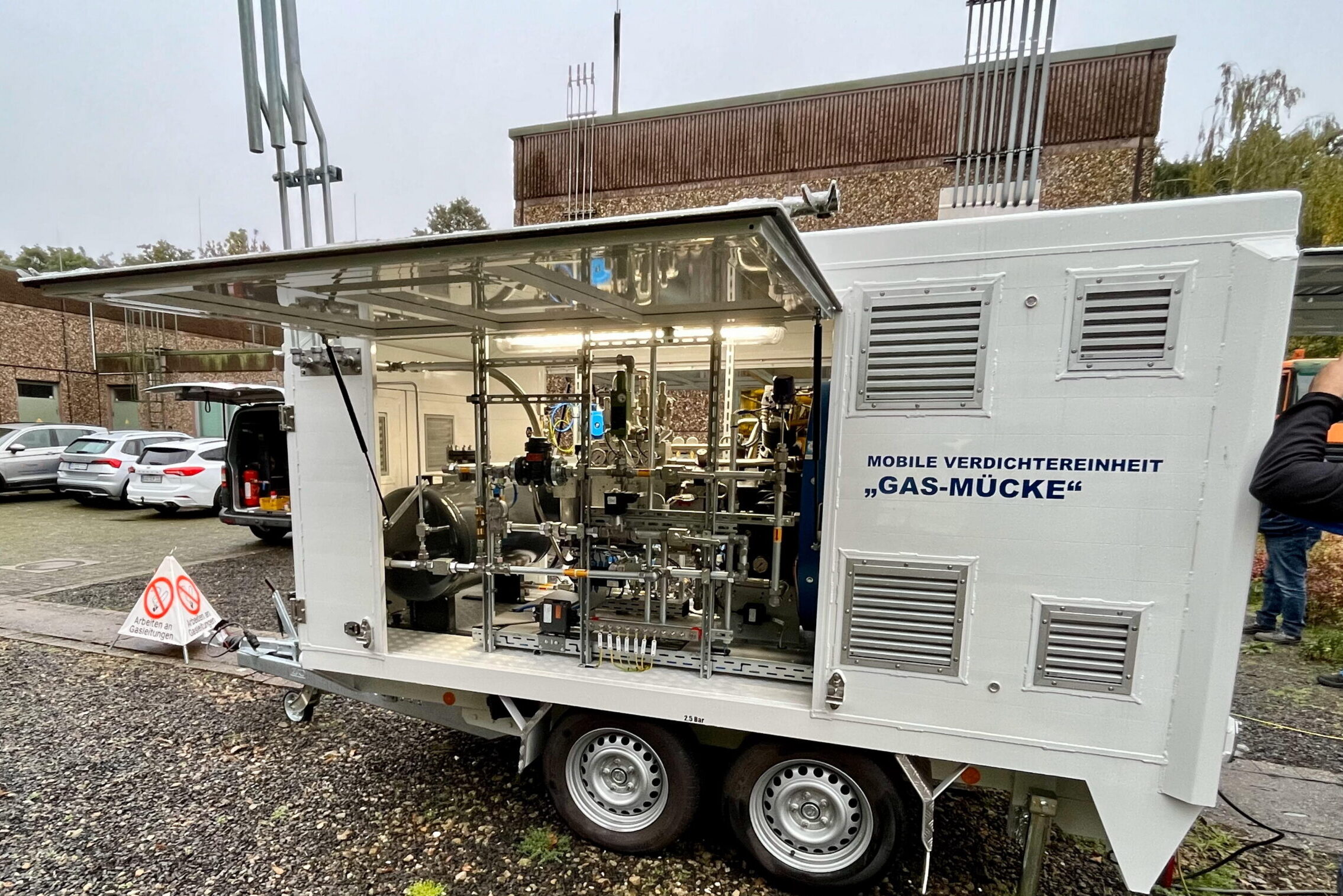 Mobile Verdichtereinheit „Gas-Mücke“